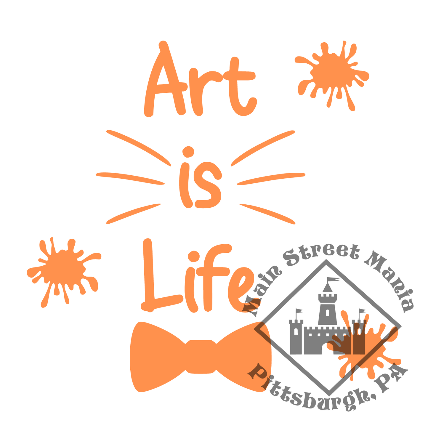 Art is Life Decal Sticker Decal