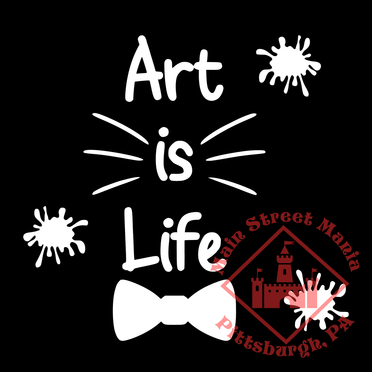 Art is Life Decal Sticker Decal