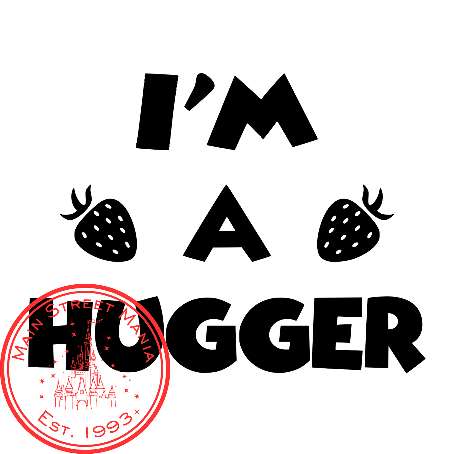 I'm A Hugger Sticker Decal