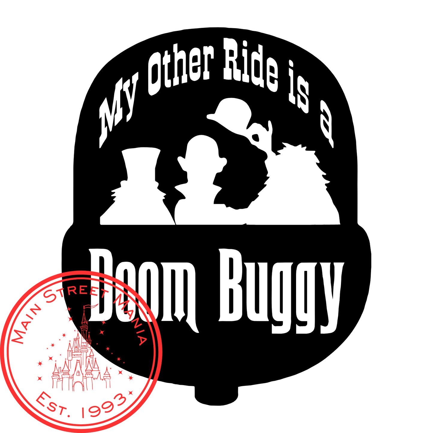 My Other Ride is a Doom Buggy Decal