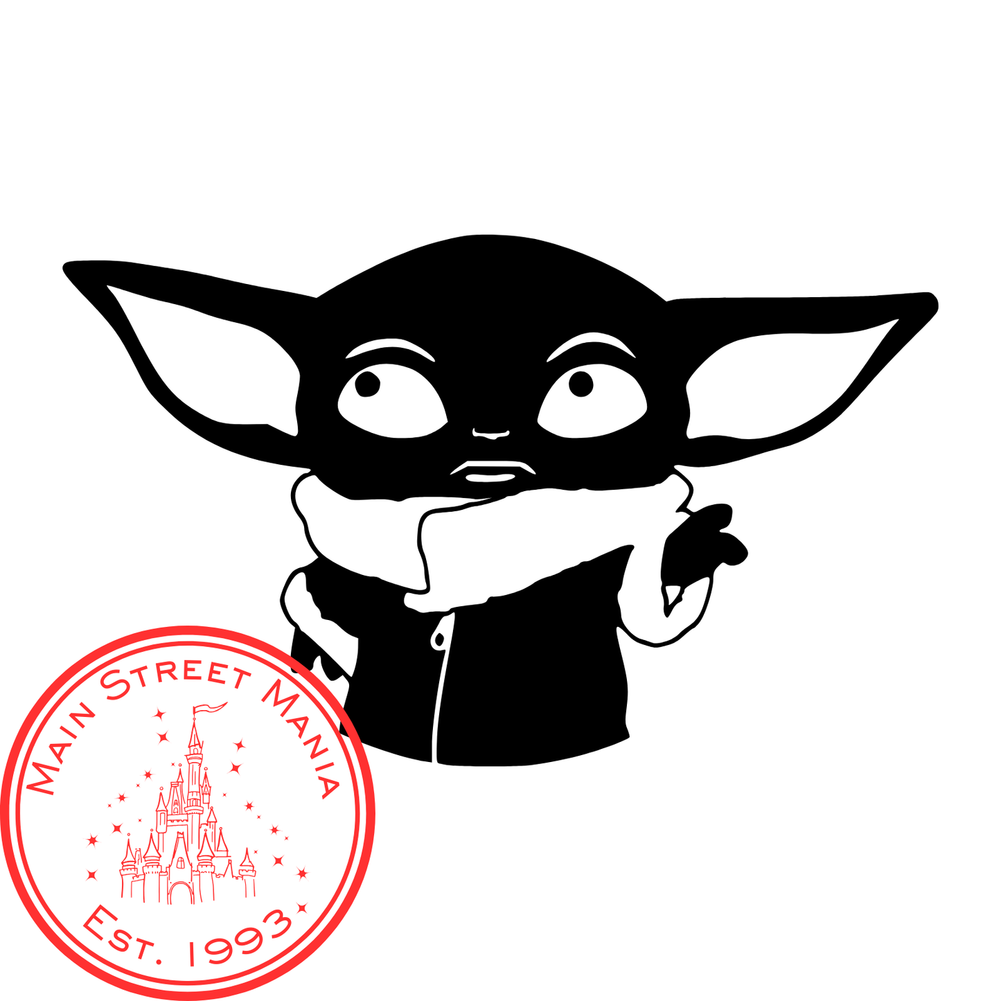 Grogu The Child Baby Yoda Sticker Decal