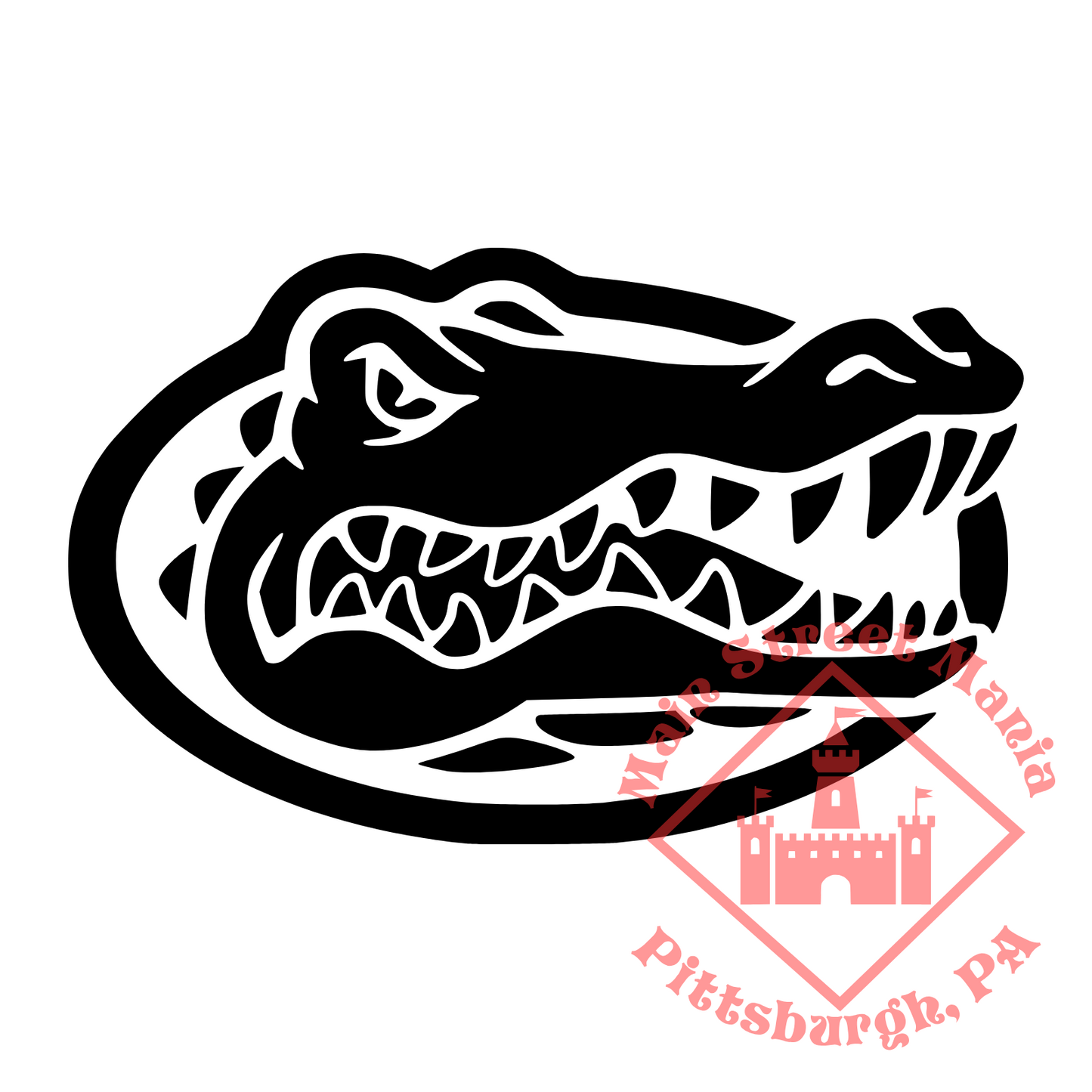 Gators Logo Sticker Decal