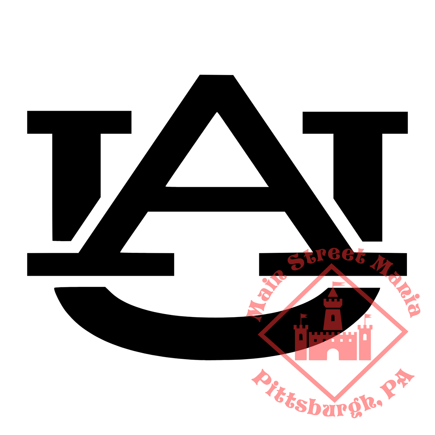 Auburn Tigers Logo Sticker Decal