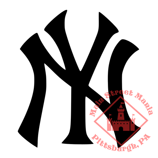 Yankees NY Logo Sticker Decal