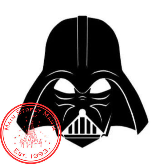 Darth Vader Helmet Decal