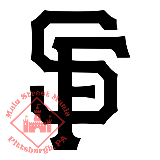 Giants SF Logo Sticker Decal