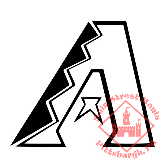 Diamondbacks A Logo Sticker Decal