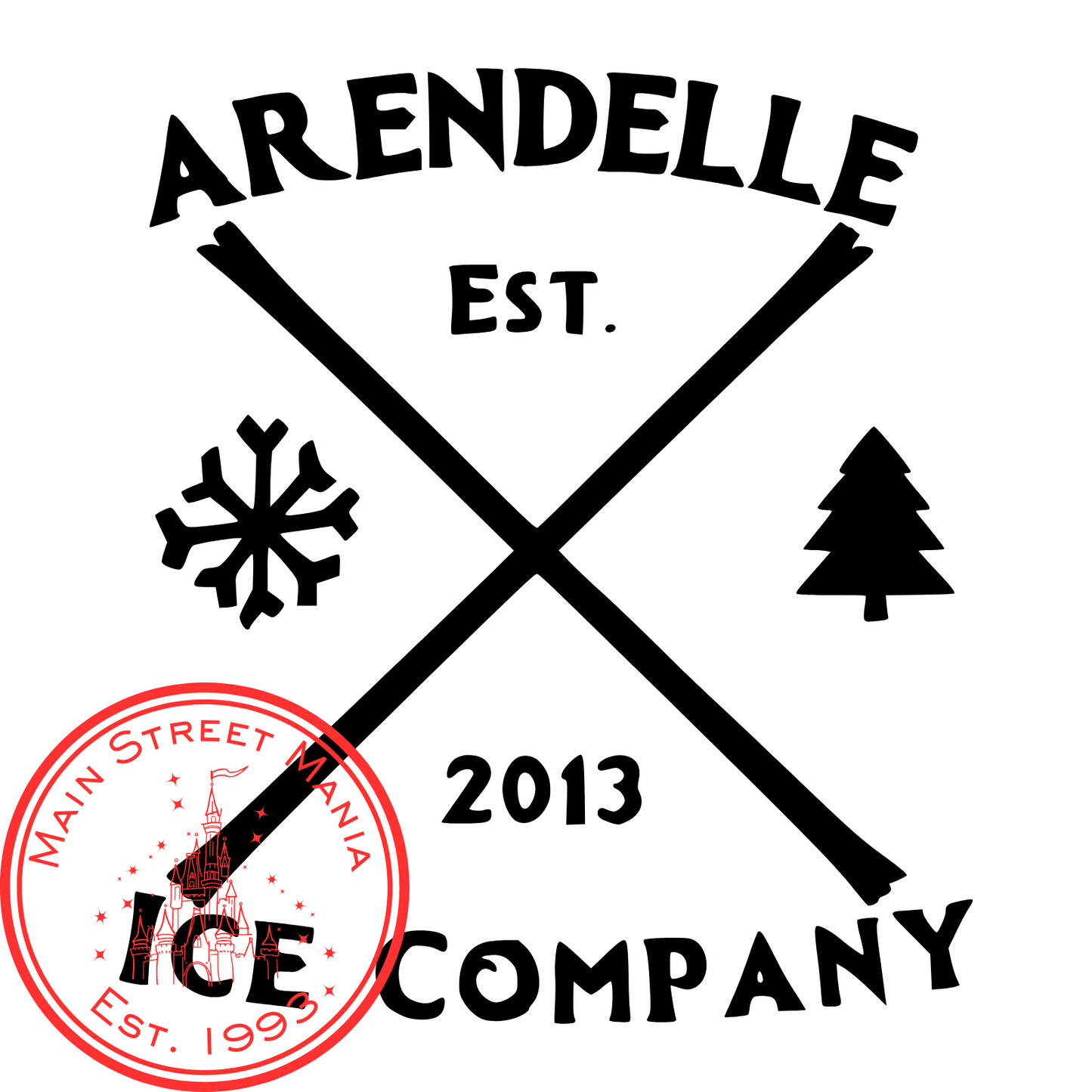 Arendelle Ice Company Frozen Sticker Decal