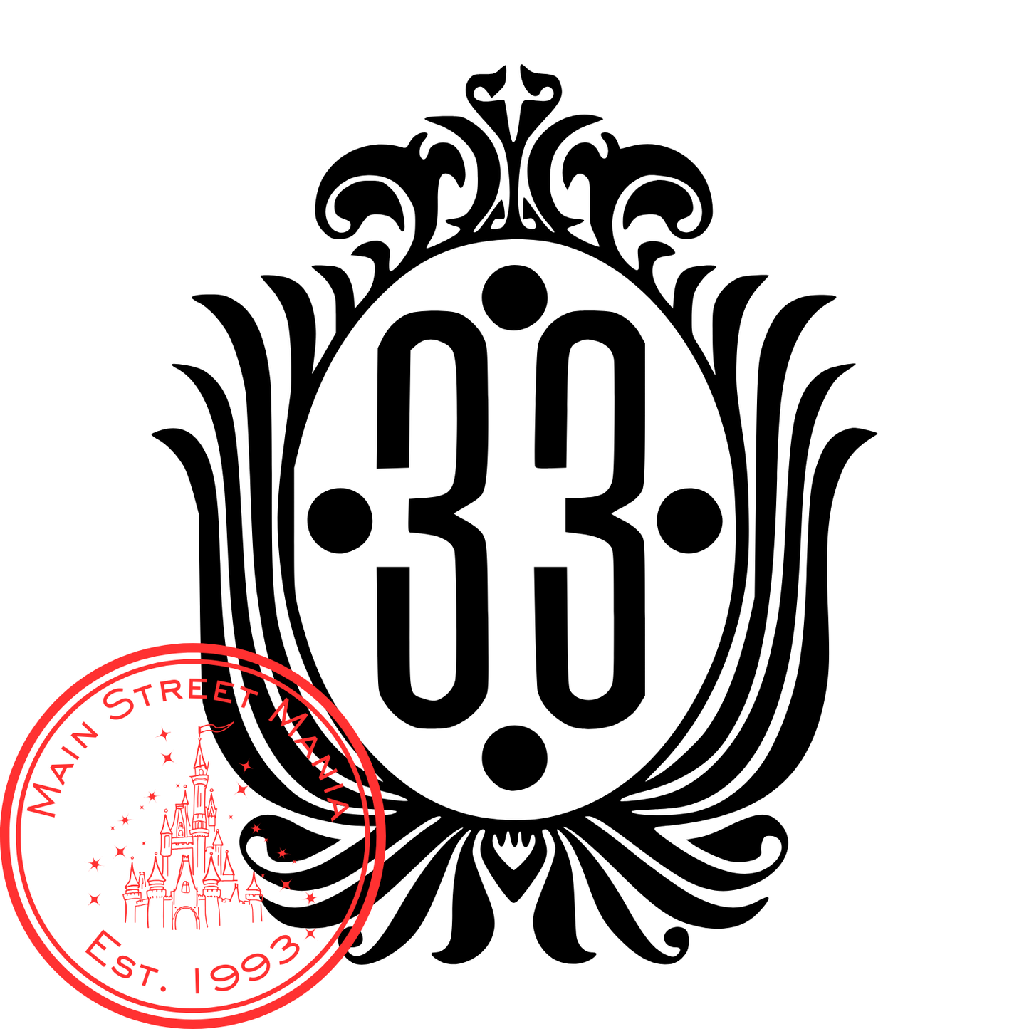 Club 33 Royal Street Sticker Decal