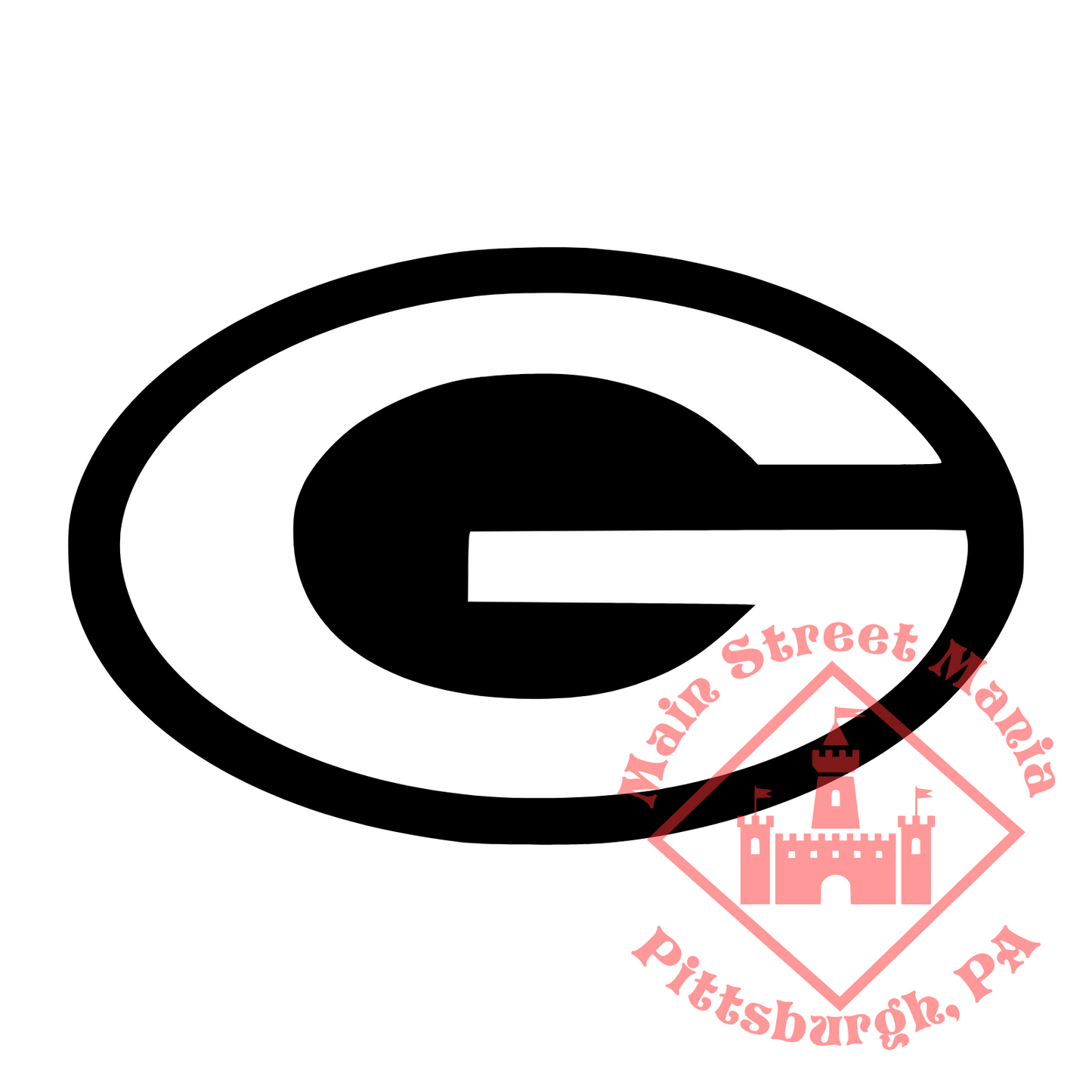 Packers G Logo Sticker Decal