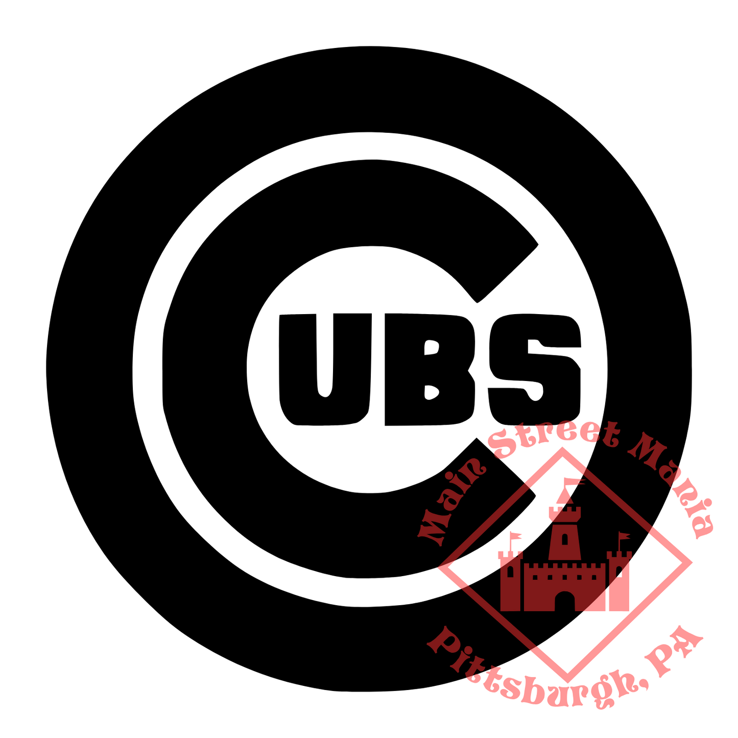 Cubs Logo Sticker Decal