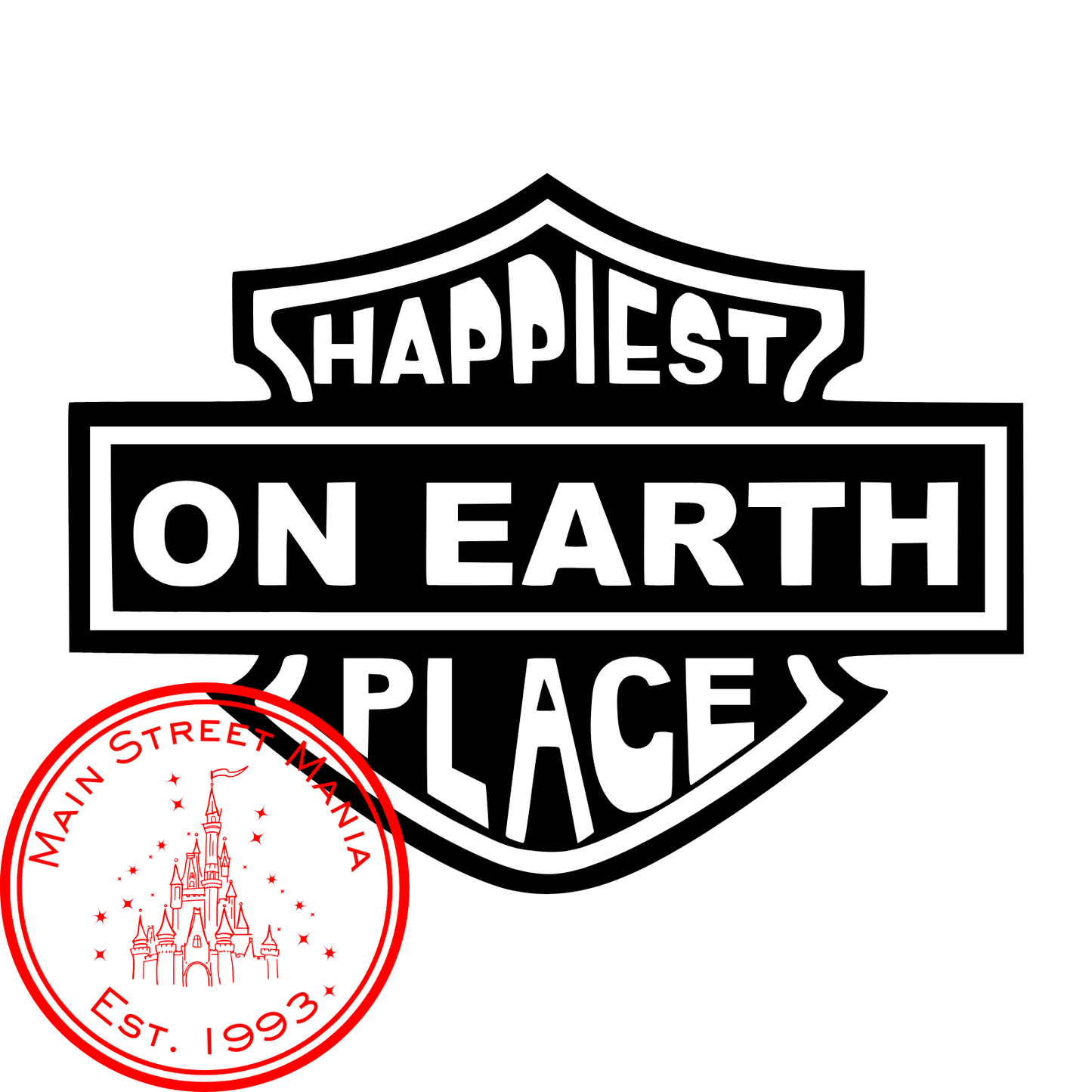 Happiest Place on Earth Sticker Decal
