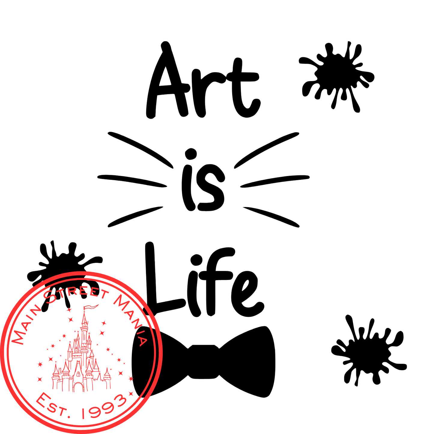 Art is Life Decal Sticker Decal