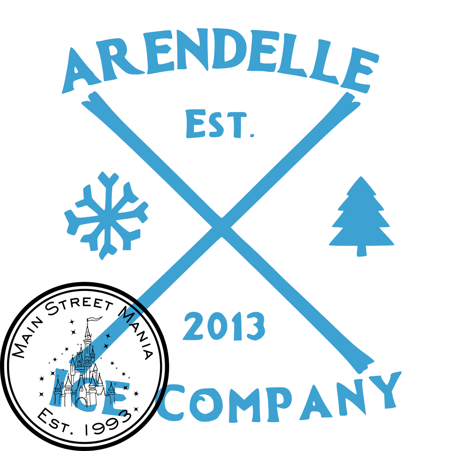 Arendelle Ice Company Frozen Sticker Decal