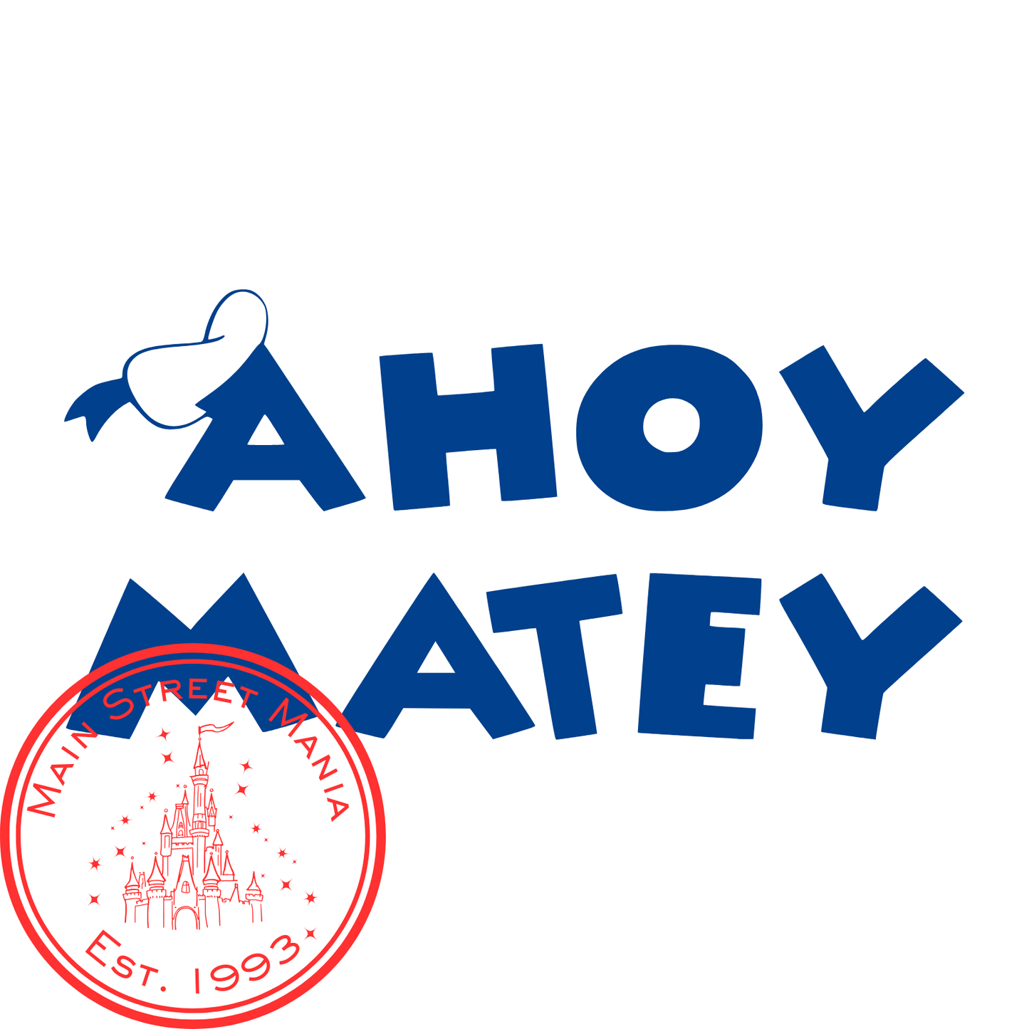 Ahoy Matey Decal