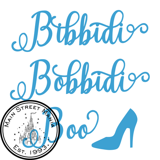 Bibbidi Bobbidi Boo Decal