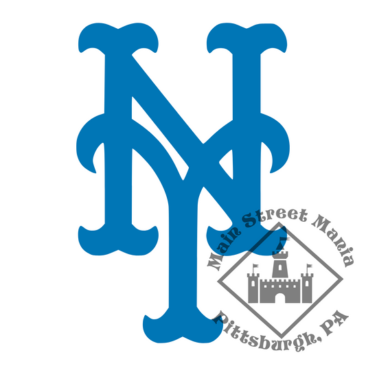 Mets NY Logo Sticker Decal