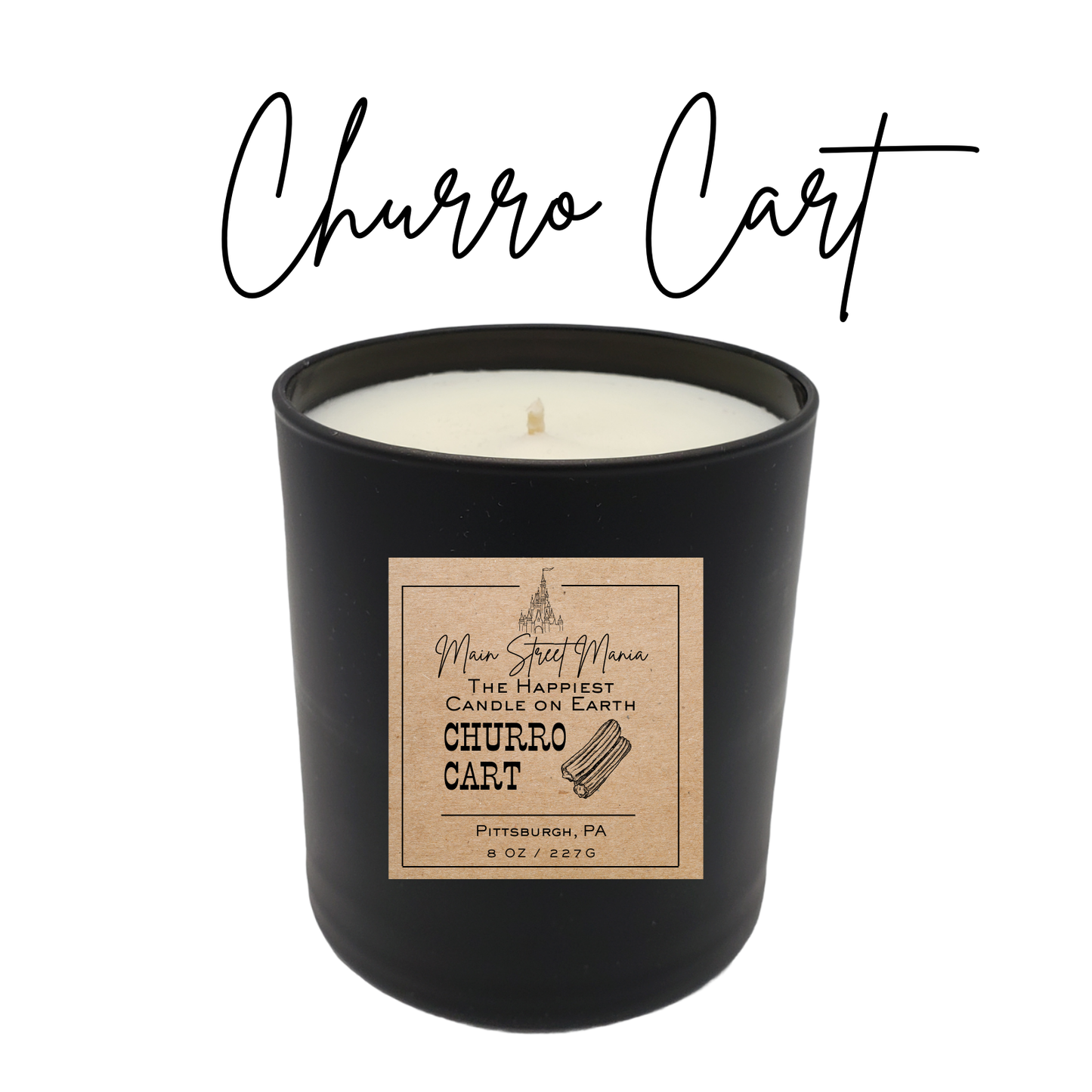 Churro Cart Happiest Candle On Earth