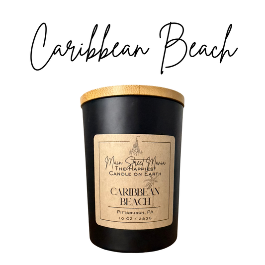 Caribbean Beach Happiest Candle on Earth