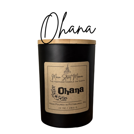Ohana Happiest Candle On Earth