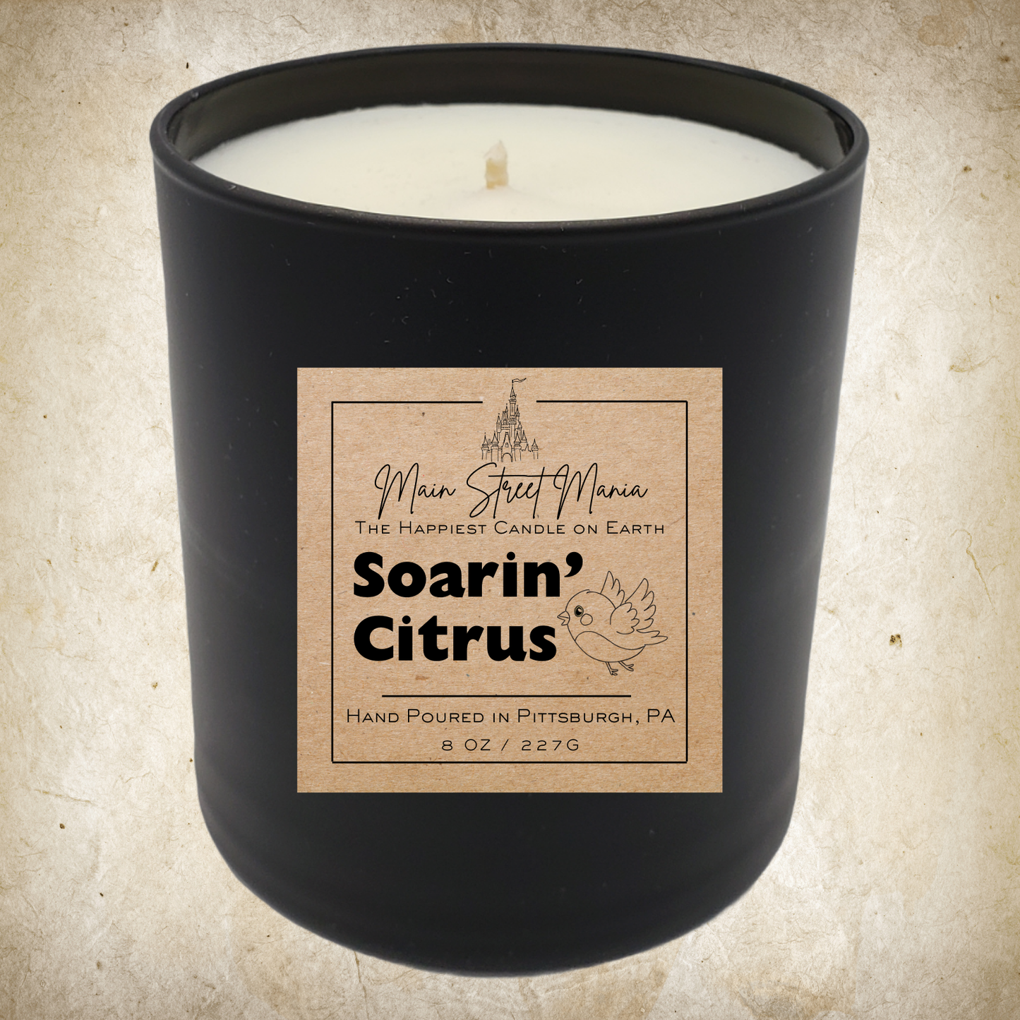 Soarin' Citrus Happiest Candle On Earth