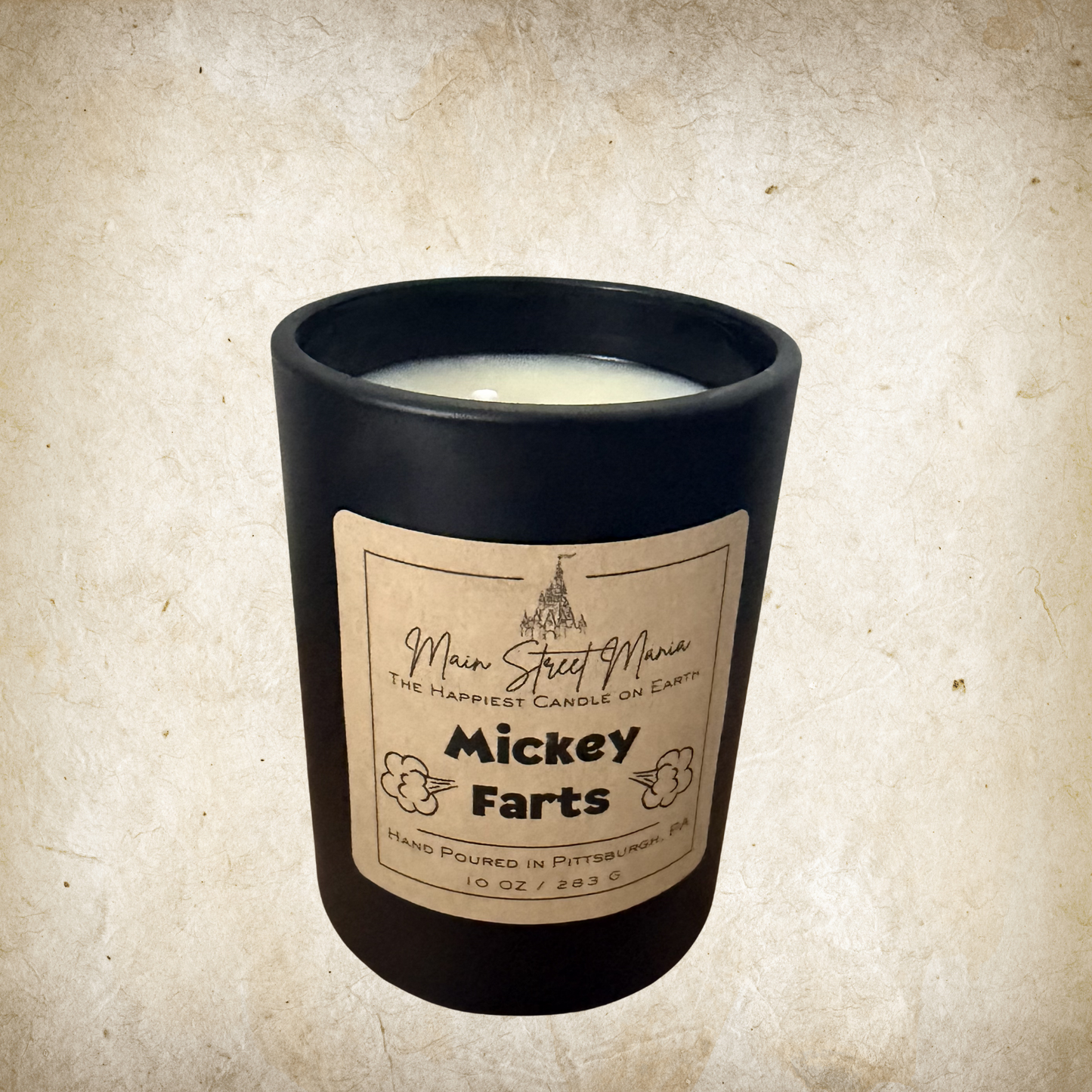 Mickey Farts Happiest Candle on Earth