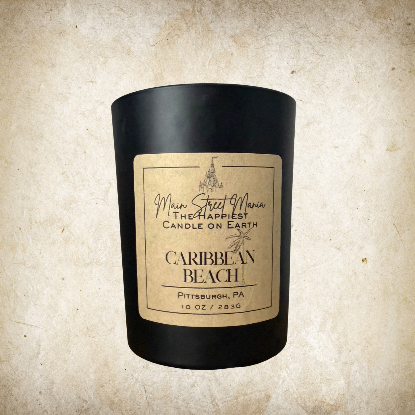 Caribbean Beach Happiest Candle on Earth