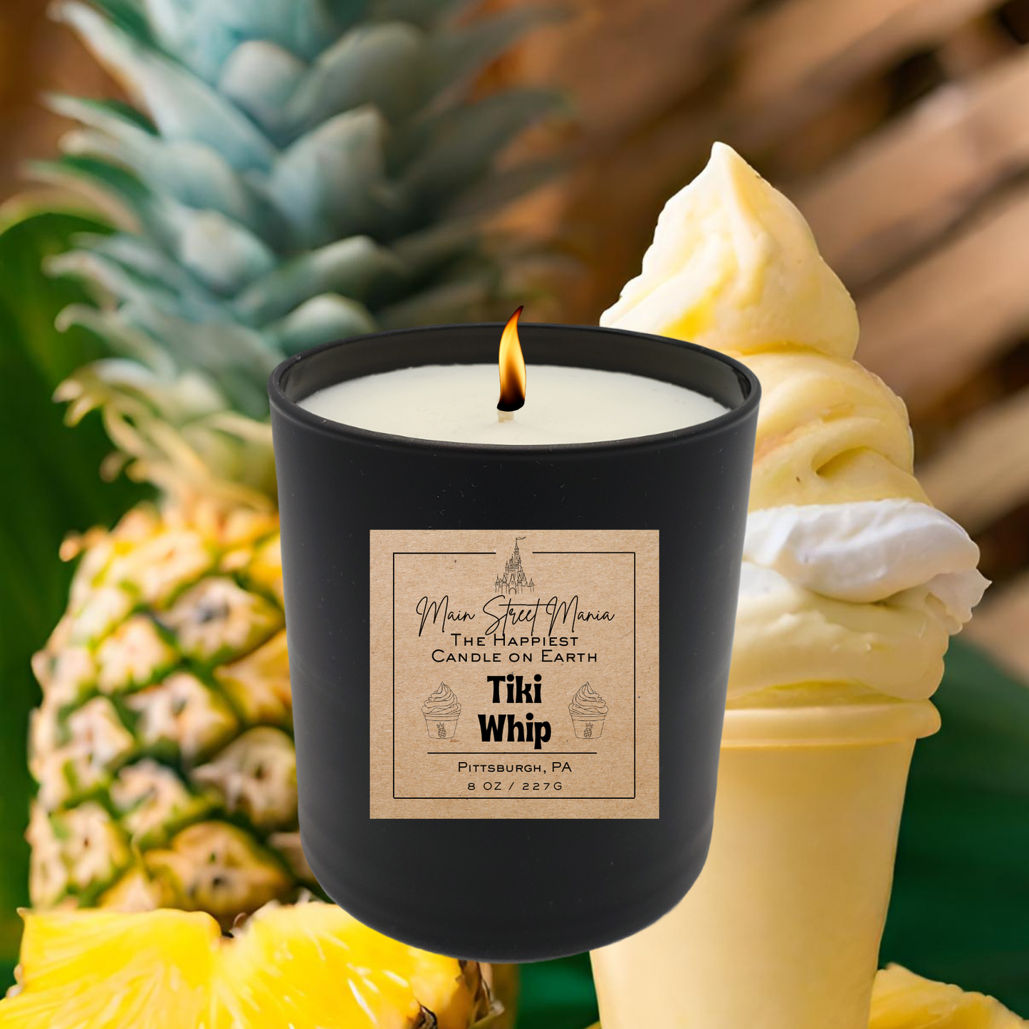 Tiki Whip Happiest Candle on Earth