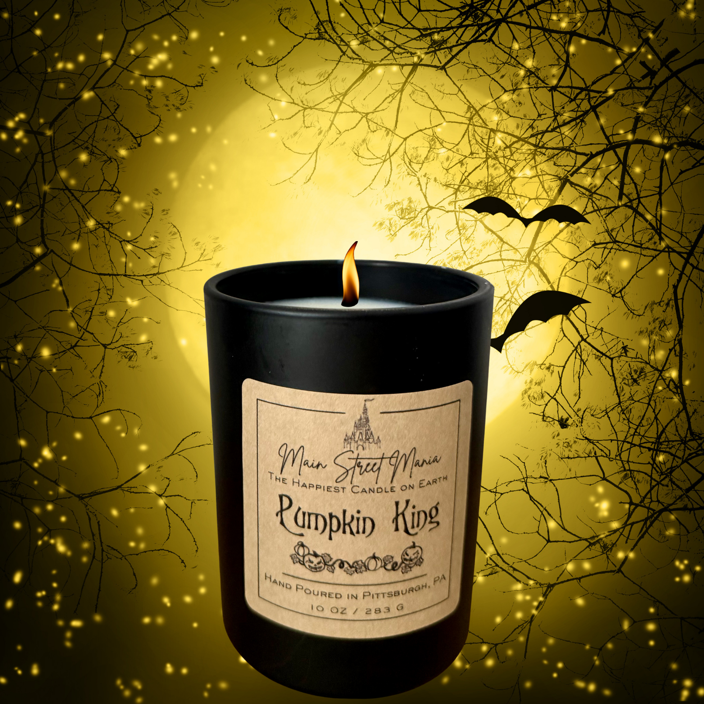 Pumpkin King Happiest Candle On Earth