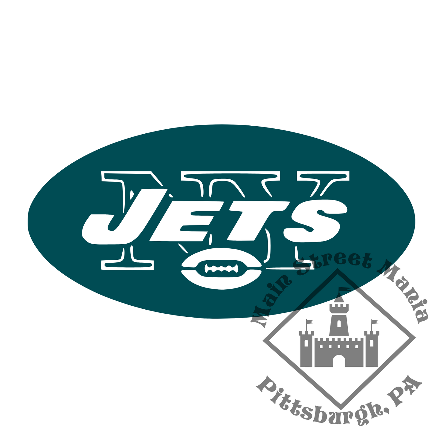 NY Jets Logo Sticker Decal