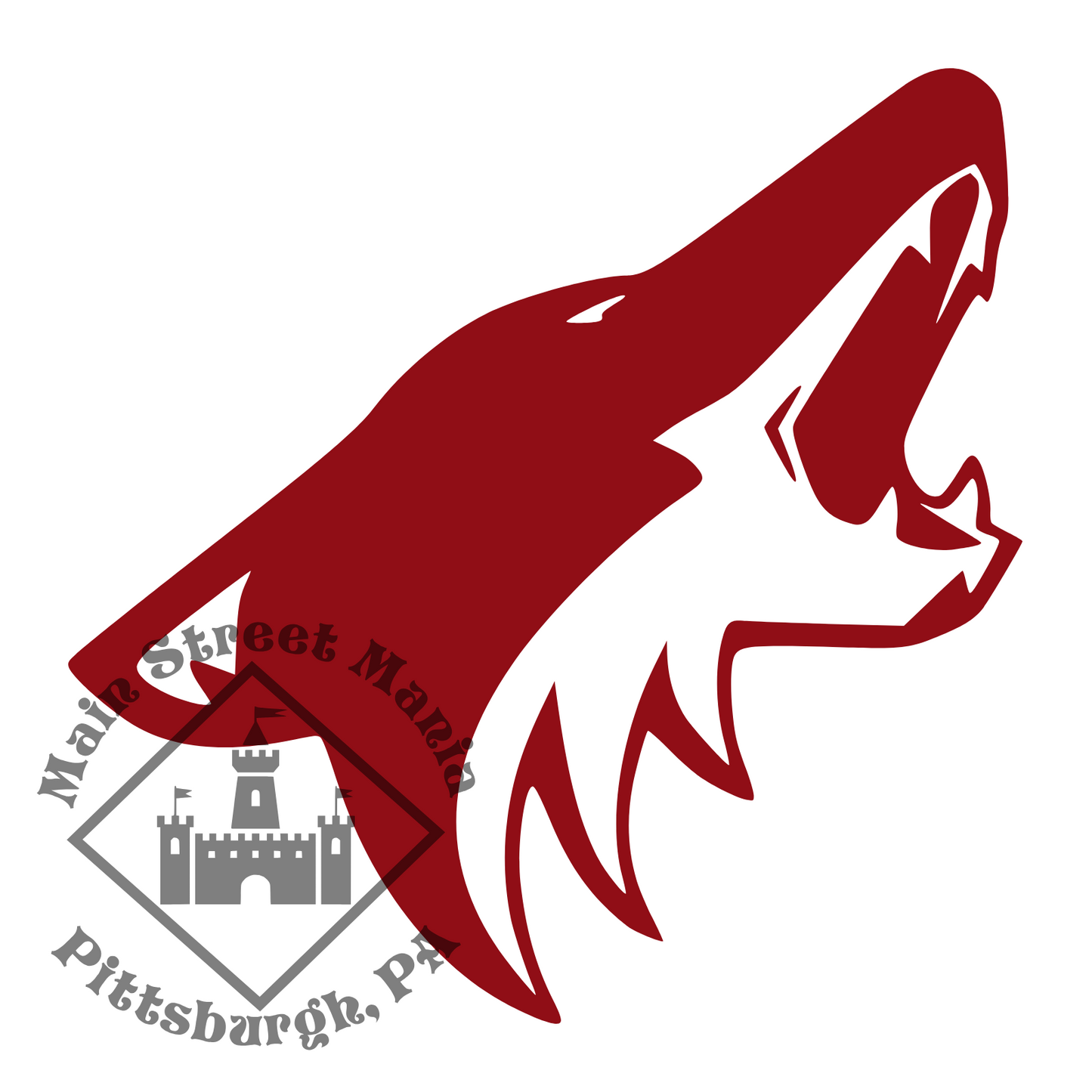 Coyotes Logo Sticker Decal