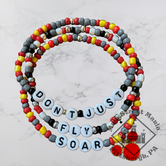 Don't Just Fly Soar Stack Bracelet