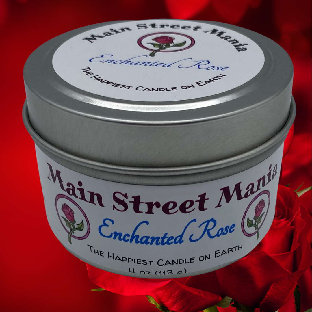 Enchanted Rose Happiest Candle On Earth