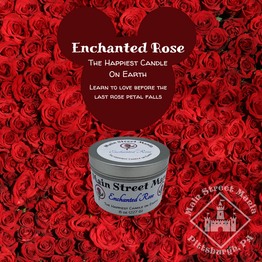 Enchanted Rose Happiest Candle On Earth