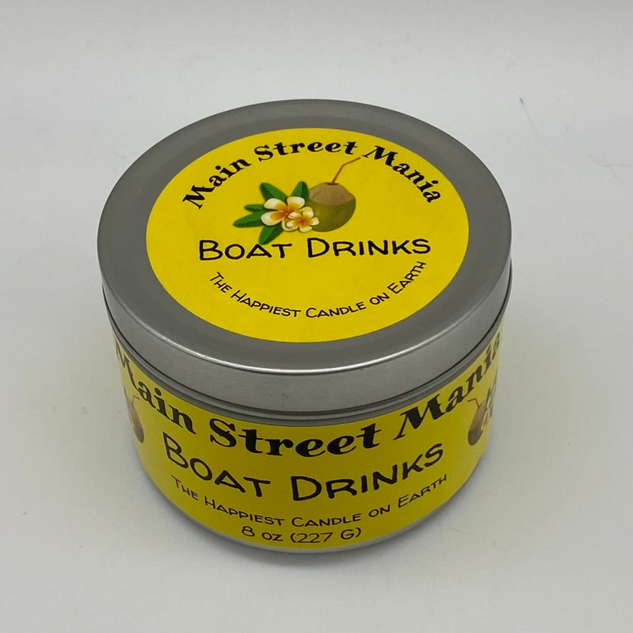 Boat Drinks Jimmy Buffett Happiest Candle On Earth