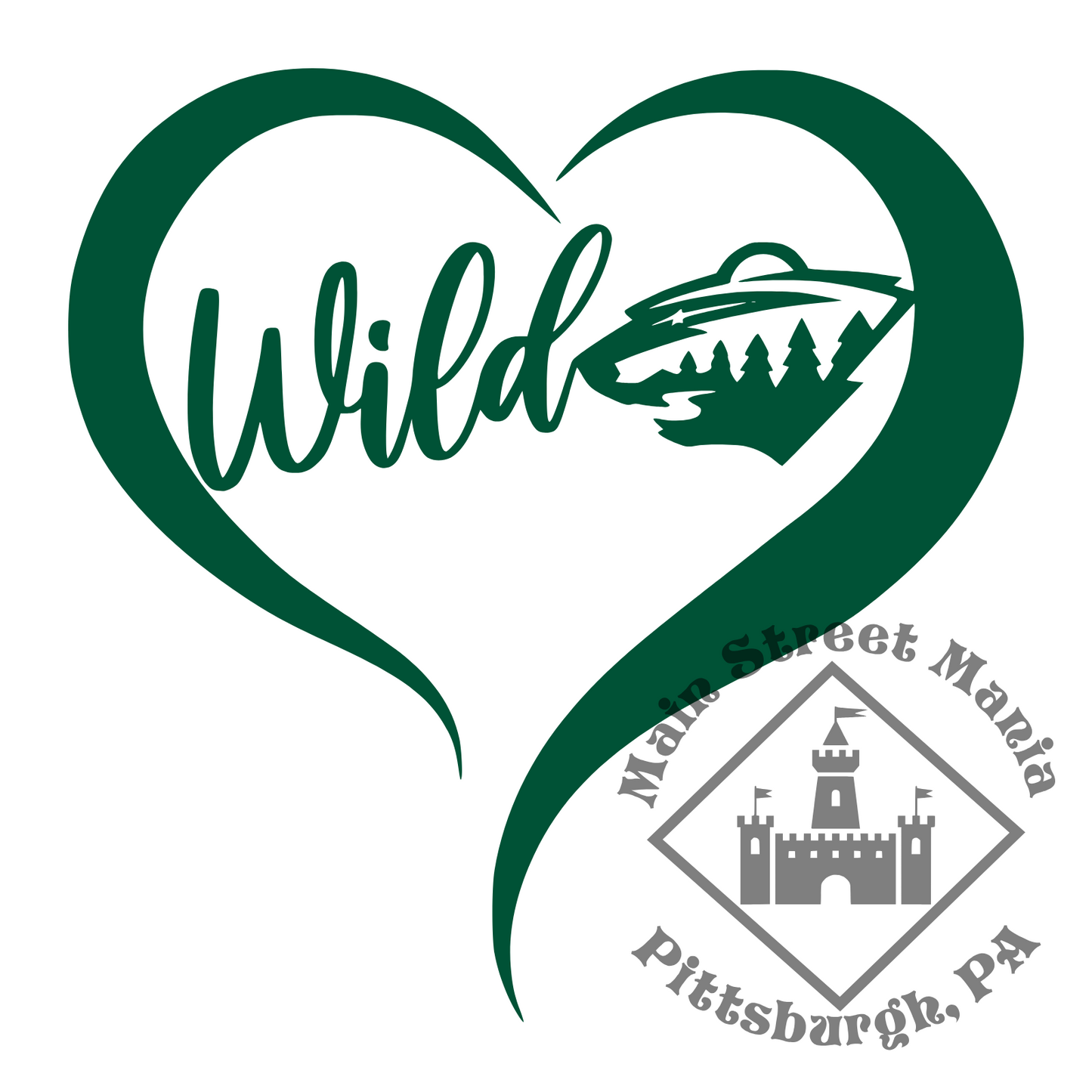 Wild Heart Sticker Decal