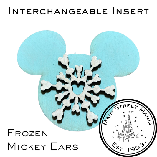Interchangeable Frozen Mickey Ears