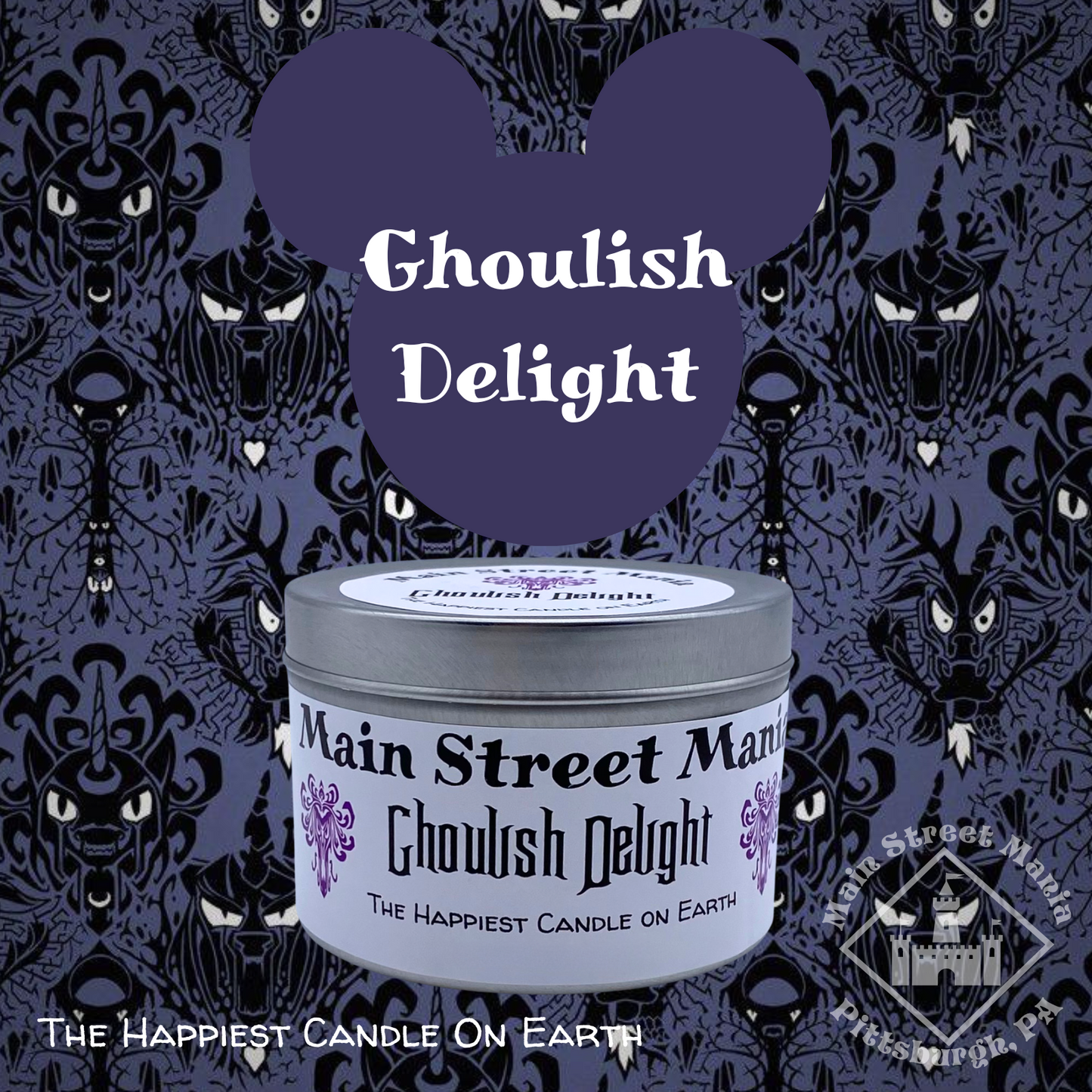 Ghoulish Delight Happiest Candle On Earth