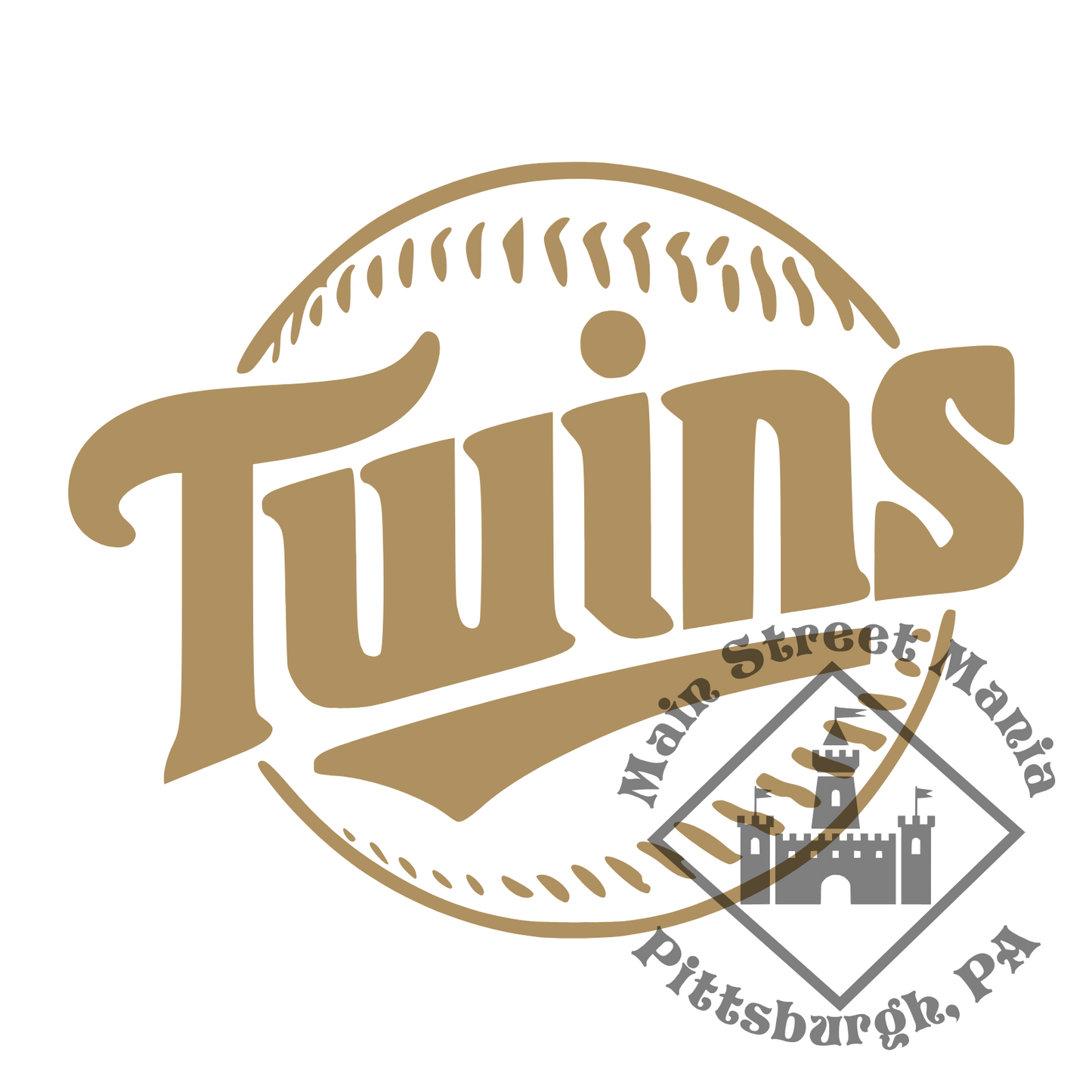 Twins Logo Sticker Decal