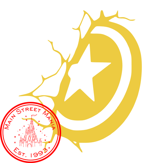 Captain America Shield Sticker Decal