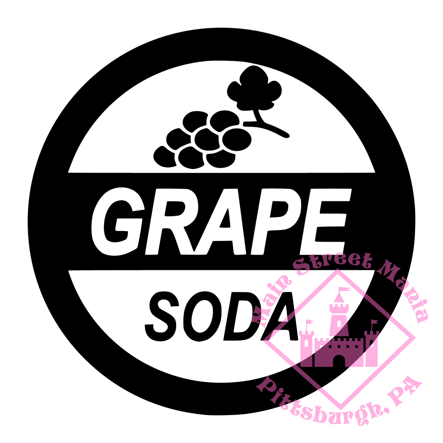 Grape Soda Up Decal