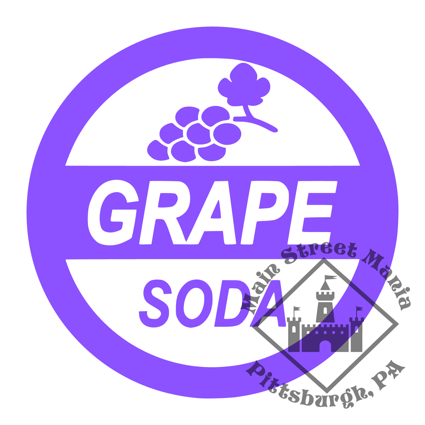 Grape Soda Up Decal