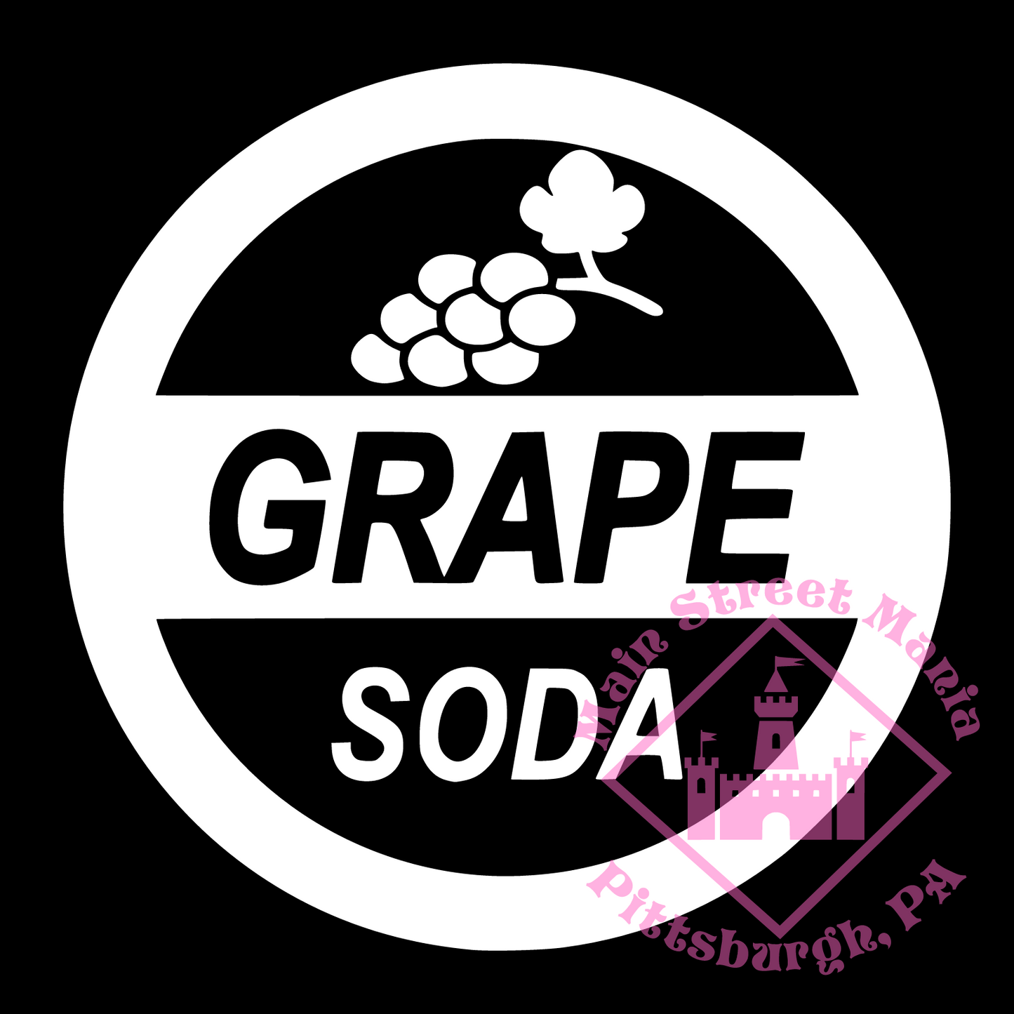 Grape Soda Up Decal