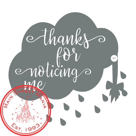 Thanks for Noticing Me Eeyore Decal