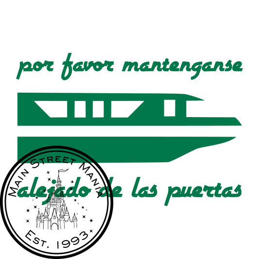 Monorail Sticker Decal