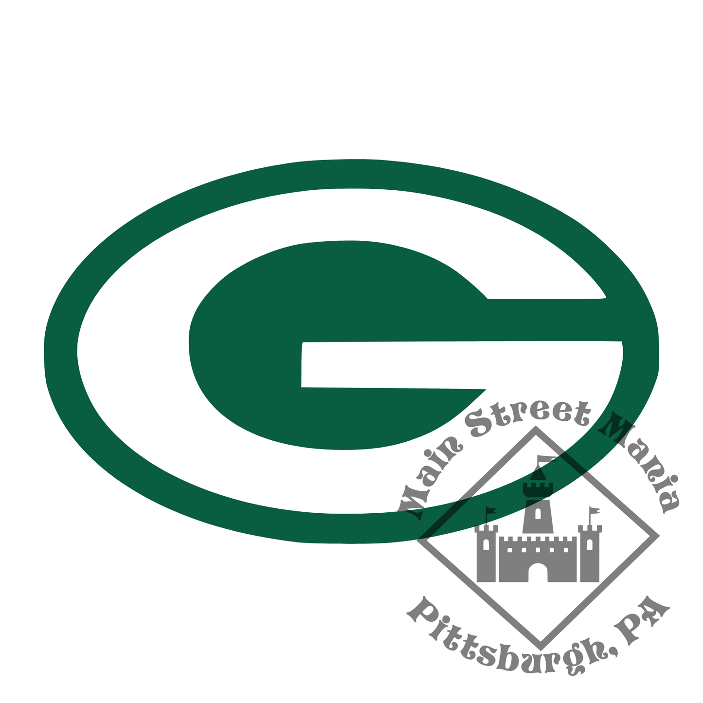 Packers G Logo Sticker Decal