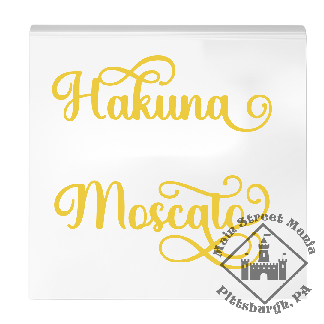 Hakuna Moscato Tile Coaster