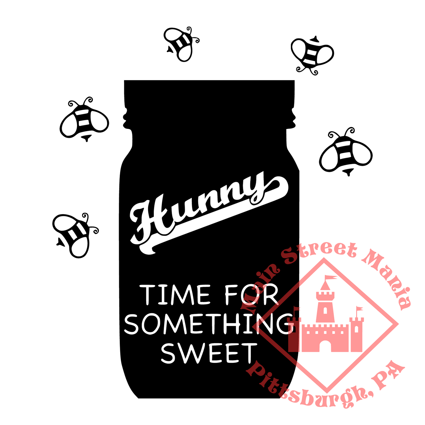 Time For Something Sweet Hunny Sticker Decal