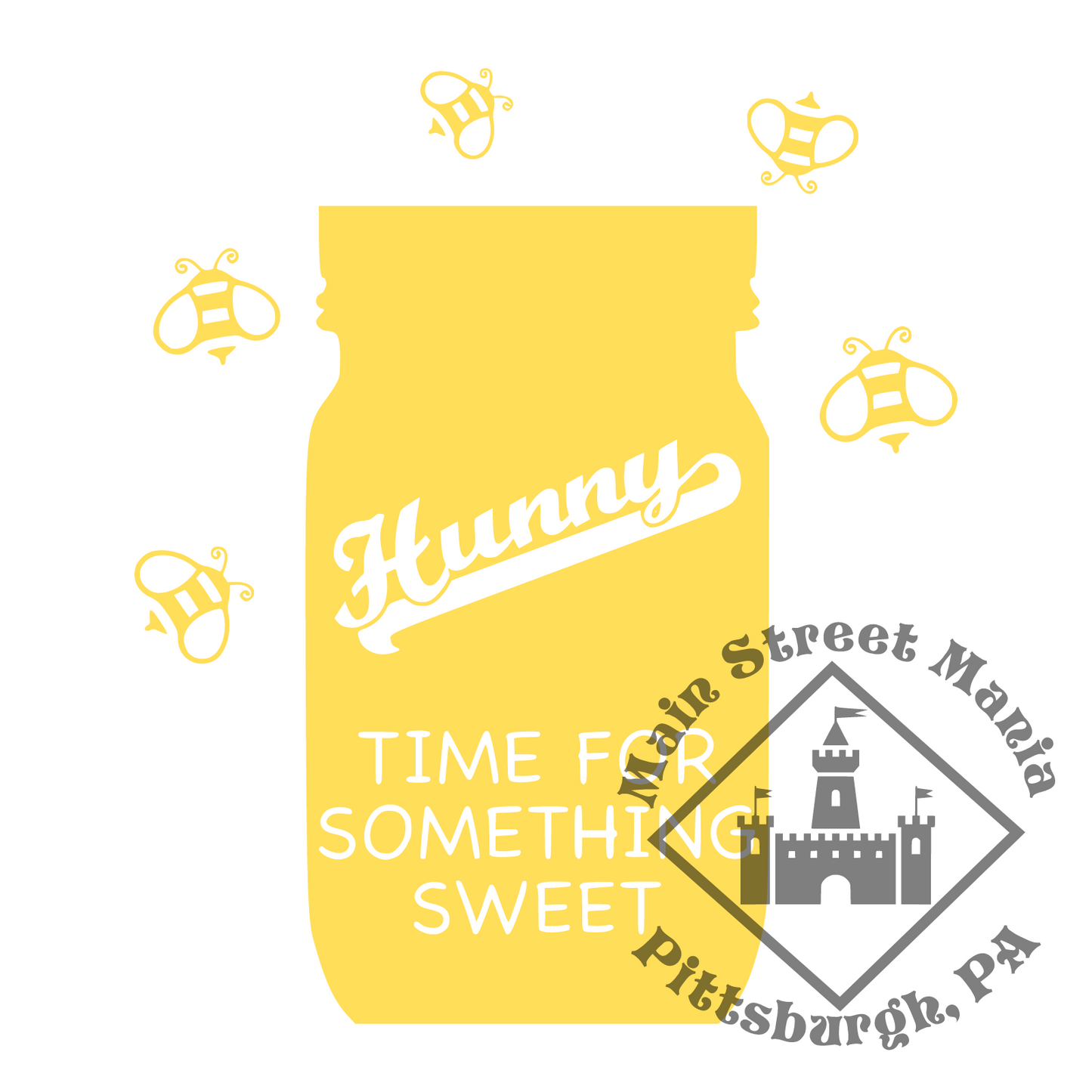 Time For Something Sweet Hunny Sticker Decal