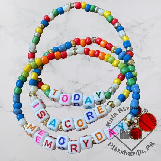 Today is a Core Memory Day Stack Bracelet